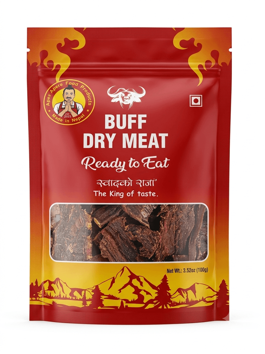 Udayapure Ready to Eat Buff Sukuti - 100g