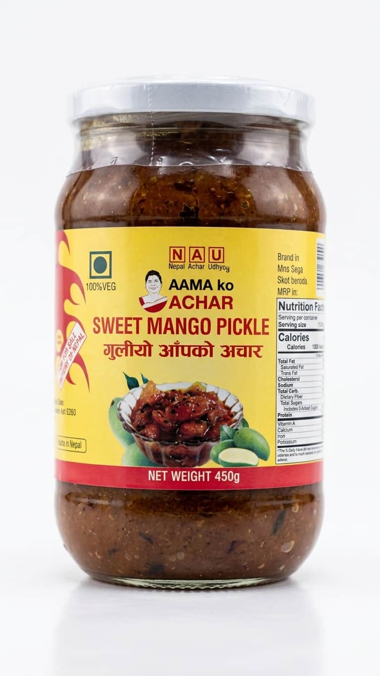 Aama ko Achar Sweet Mango Pickle - 380g