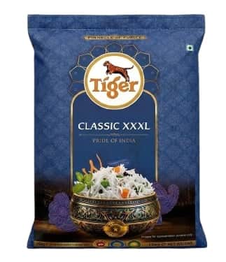 Tiger XXXL Basmati Rice - 40lbs