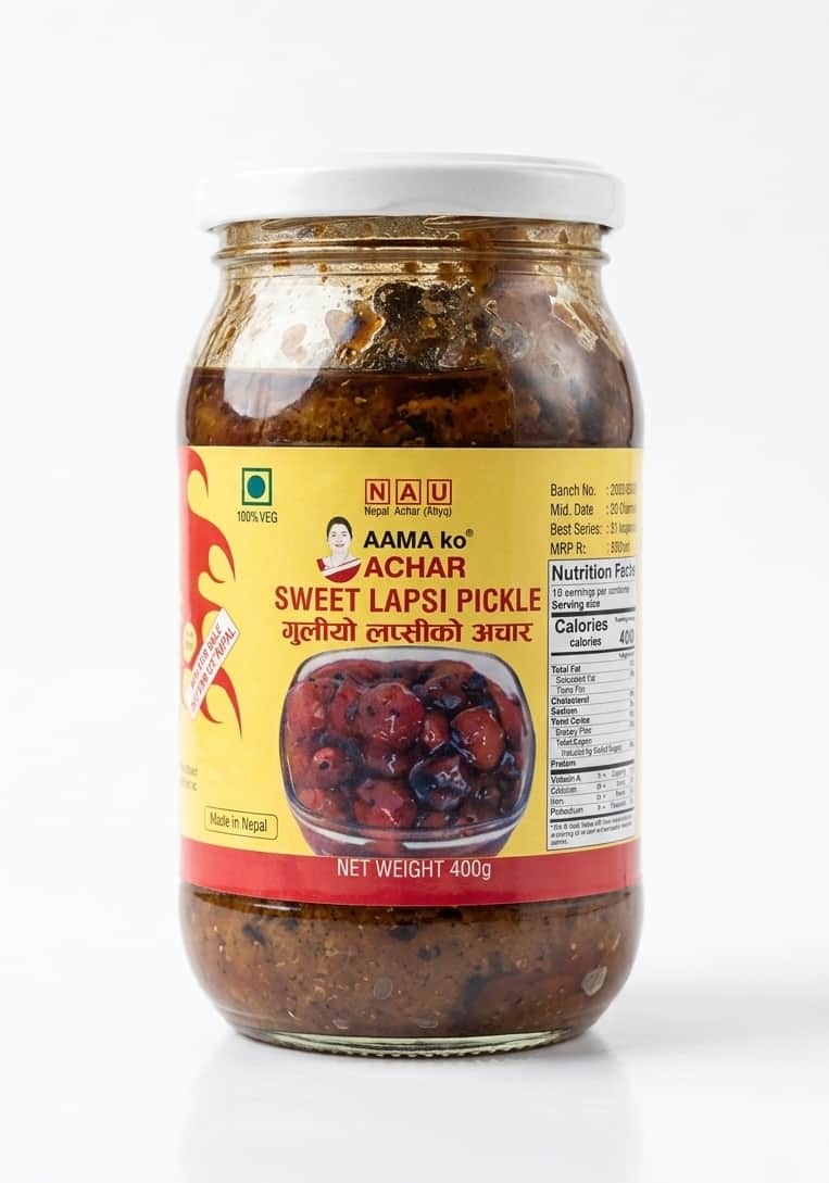 Aama ko Achar Sweet Lapsi Pickle - 380g
