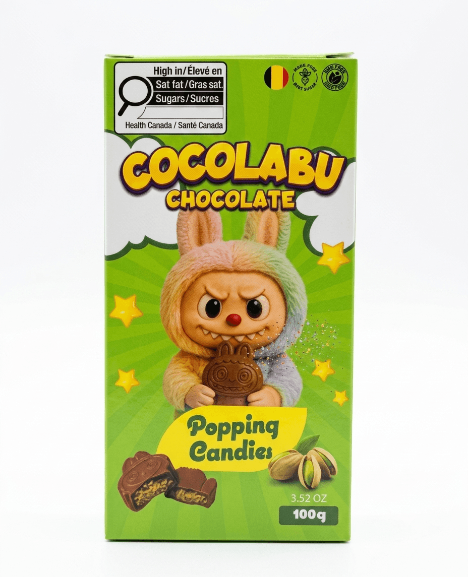 Cocolabu Popping Chocolate - 100g
