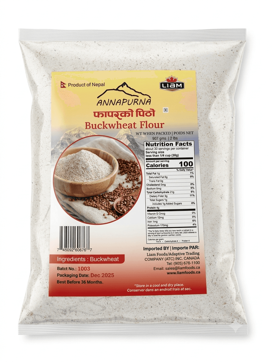 Annapurna Buckwheat Flour (Fapar Pitho) - 2lbs