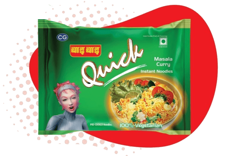 WaiWai Quick Noodles - Masala Curry Flavour - 70g