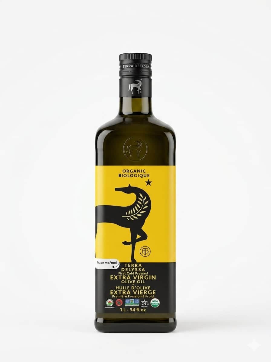 Terra Delyssa Extra Virgin Olive Oil - 1L