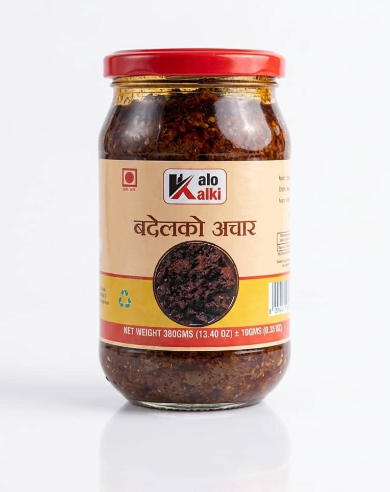 Kalo Kalki Pork Pickle (Bandel ko Achar) - 380g