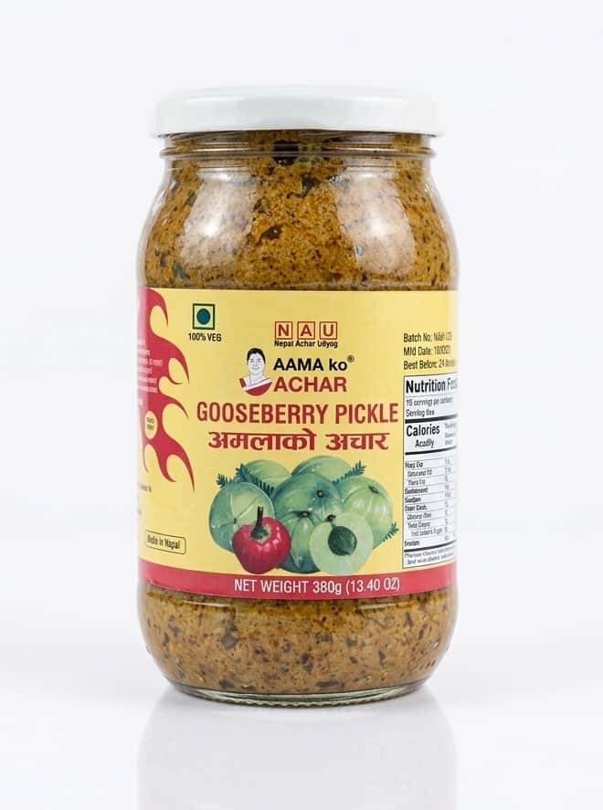 Aama ko Achar Amla (Goose Berry) Pickle - 380g