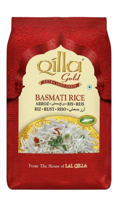 Qilla Gold Extra Long Basmati Rice - 40lbs