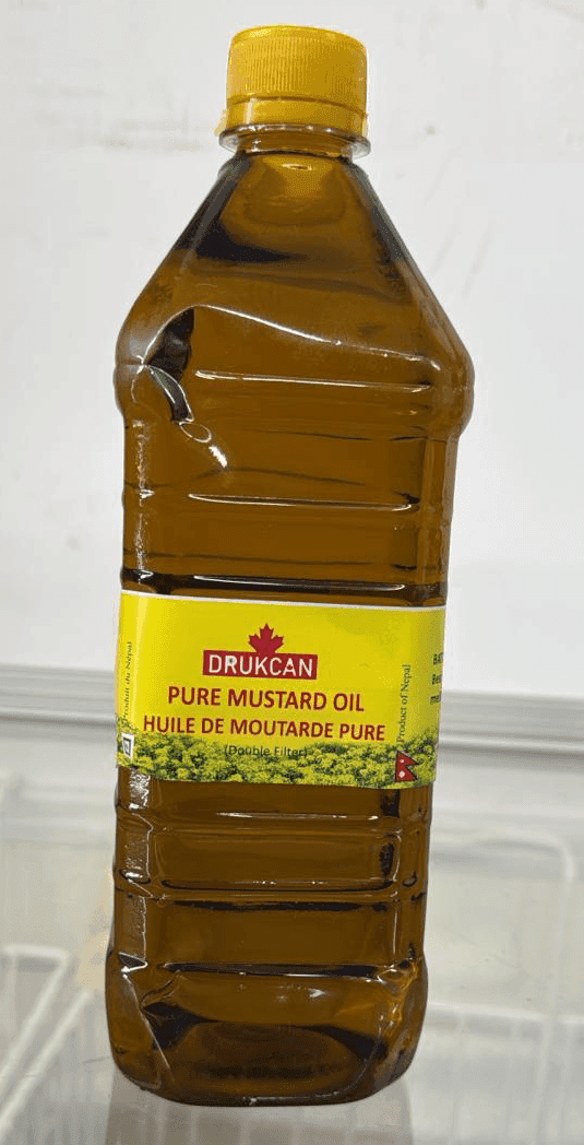 DRUKCAN Pure Mustard Oil - 1000ml