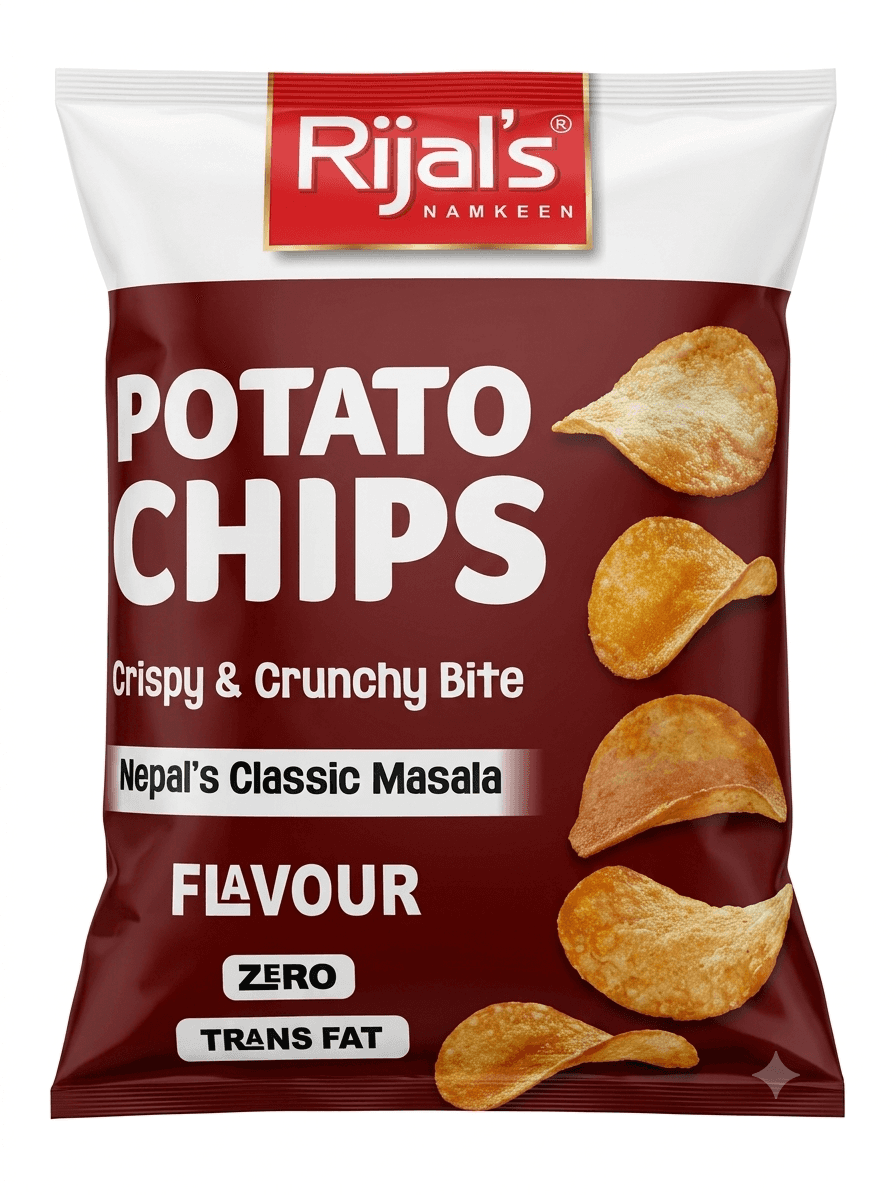Rijal's Nepali Potato Chips - 45g
