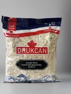 DRUKCAN Bhaktapure Beaten Rice (Seto Chiura) - 700gm