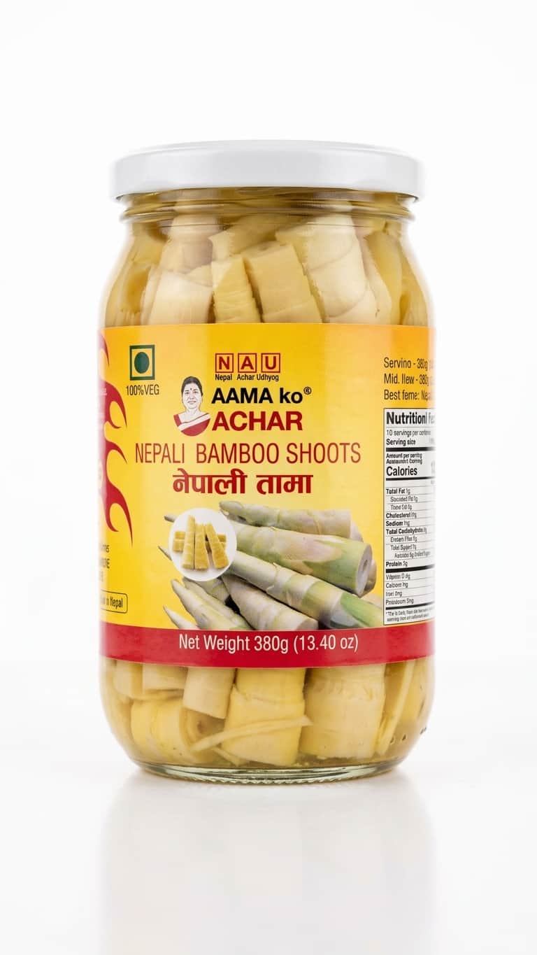 Aama ko Achar Nepali Tama (Bamboo Shoots) - 380g